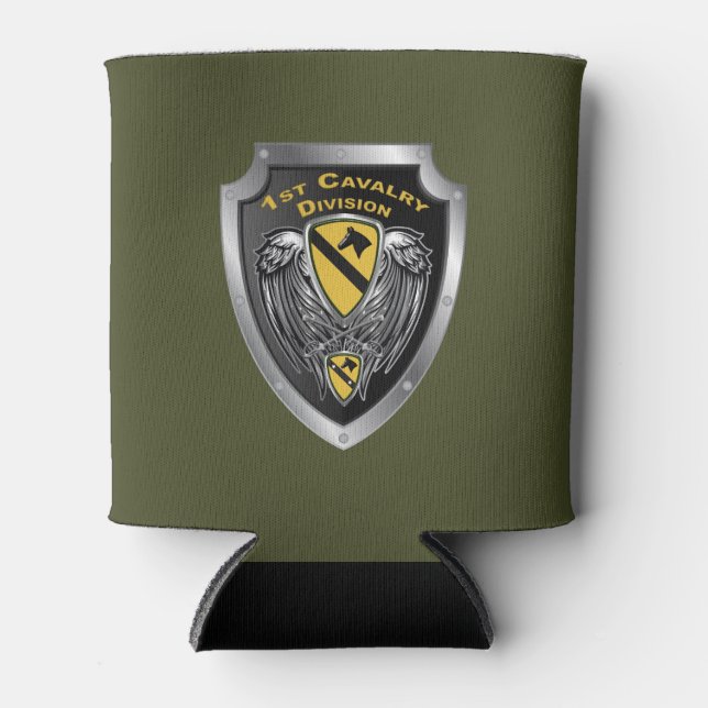 Porta-lata 1ª Divisão de Cavalaria  (Frente)