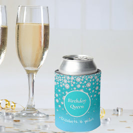 Porta-lata 16. Aniversário da rainha dos diamantes.