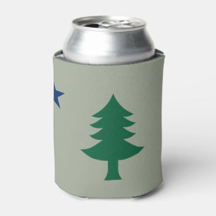 Porta-lata 1901 Maine Flag Koozie