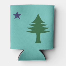 Porta-lata 1901 Maine Flag Koozie