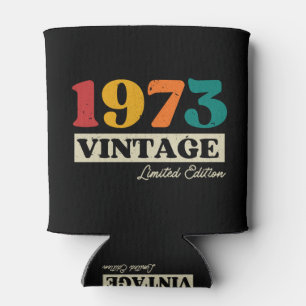 Porta-lata 1973 Vintage Limited Edition 51ruas Aniversário