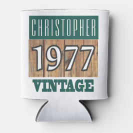 Porta-lata 1977 Ano da lata de nascimento