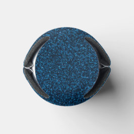 Porta-lata 19 Faíscas Glimmer Impressão Azul com Glitter