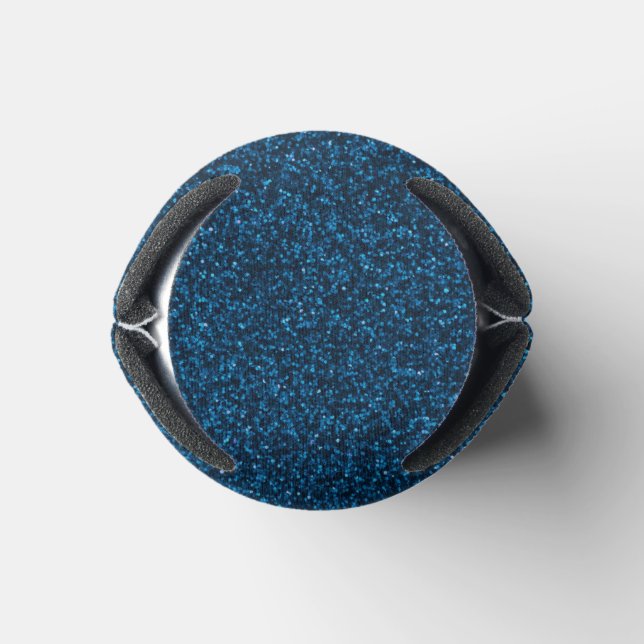 Porta-lata 19 Faíscas Glimmer Impressão Azul com Glitter (Parte inferior)