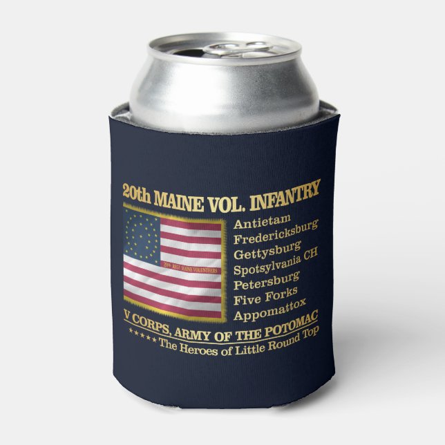 Porta-lata 20 Maine Volunteer Infantry (BH) (Can Front)