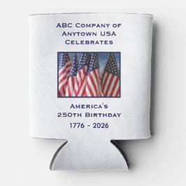 Porta-lata 250º Aniversário do Patriotic American Flags