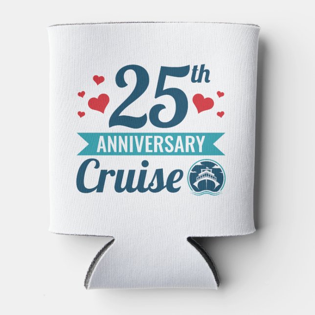 Porta-lata 25 Anniversário Cruise (Frente)
