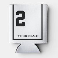 2 Branco com sela de cavalo preto Personalizado