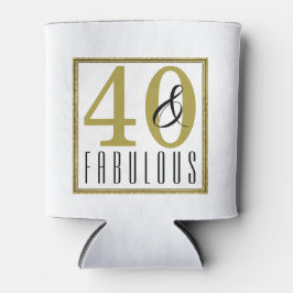 Porta-lata 40 e fabulosa celebração de Festas de aniversário