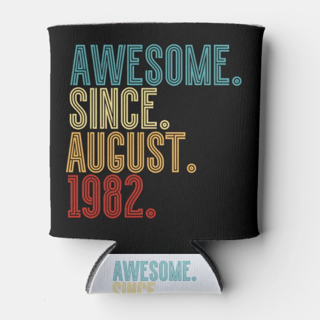 Porta-lata 40th Birthday (Frente)