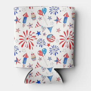 Porta-lata 4 de julho Celebração