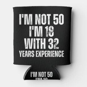 Porta-lata 50º Aniversário Engraçado