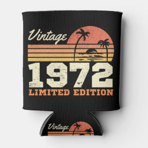 Porta-lata 50º aniversário Vintage 1972 Edição limitada