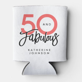 Porta-lata 50 e Fabuloso 50º aniversário do Elegante