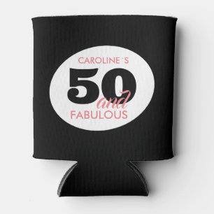 Porta-lata 50 e Fabuloso Aniversário de Cinquenta Personaliza