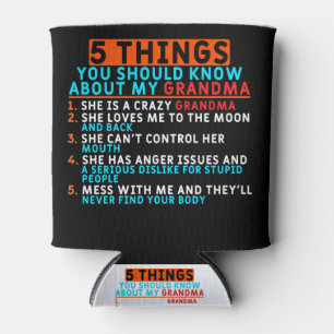 Porta-lata 5 Coisas Que Você Deveria Saber Sobre Minha Avó