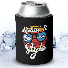 Porta-lata 5 do 1º ano do 5º ano de volta à escola