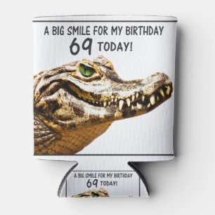 Porta-lata 69º Aniversário do Alligator Smile