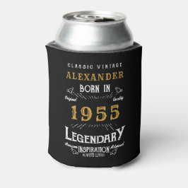 Porta-lata 70 Personalizado Apelido Aniversário do Ano Legend