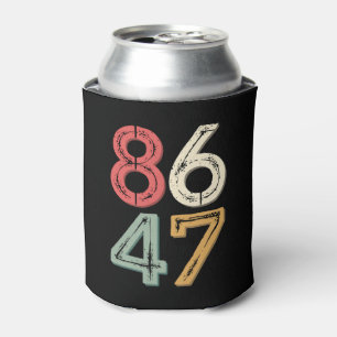 Porta-lata 86 47 Anti Trump Estilo Retro Vintage Anos 80