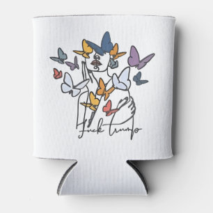 Porta-lata 86 47 Camisa Floral Anti-Trump, Presidente Impeach