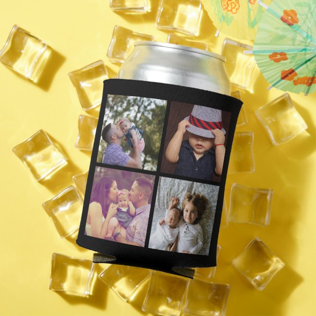 Porta-lata 8 Colagem de Fotografias DIY Divertido Personaliza (Verão in situ)