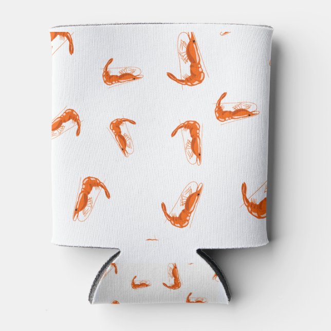 Porta-lata 9954Padrão de Shrimp (Frente)