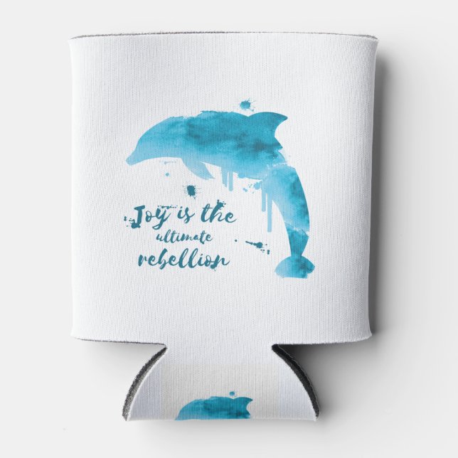 Porta-lata A alegria é a última rebelião (Frente)