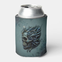 A Chama da Vida: Um Design de Caveira.