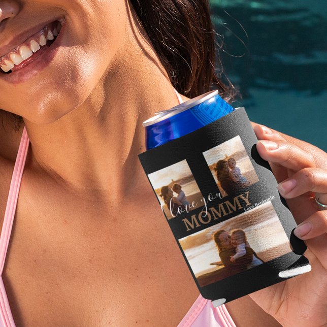 Porta-lata A Colagem de Fotos Moderna 3 Pode Resfriar (Criador carregado)