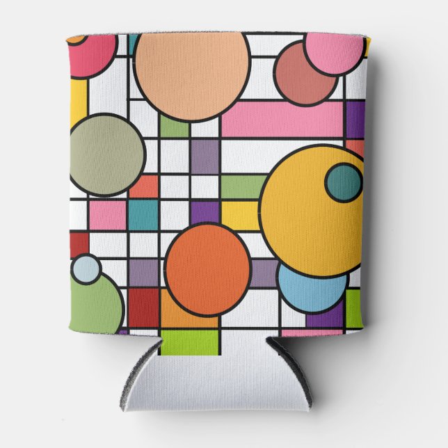 Porta-lata A espuma em grade moderna do século médio pode res (Frente)