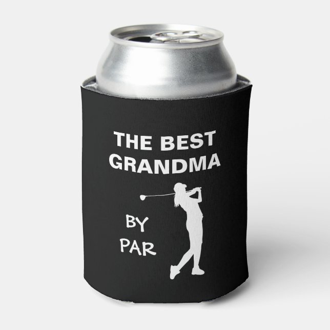 Porta-lata A Melhor Avó De Par Golf Nana Gram Golfer Pun (Can Front)