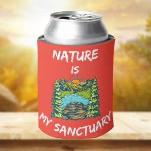Porta-lata A Natureza É O Meu Hikers Santuário E Hino