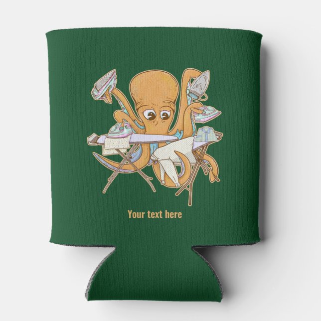 Porta-lata A passar o polvo, sobrecarregada por tarefas. (Traseira)