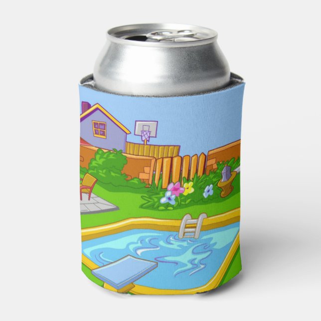 Porta-lata A piscina pode resfriar (Can Front)