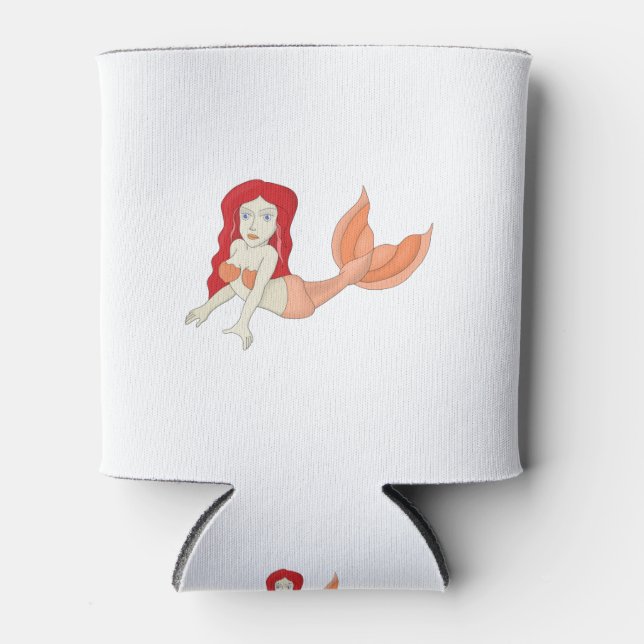 Porta-lata A Redhead Mermaid (Frente)