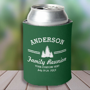 Porta-lata A reunião de família do vintage ou tropeça