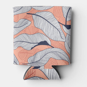 Porta-lata A Selva Deixa Um Padrão Tropical Inabalável