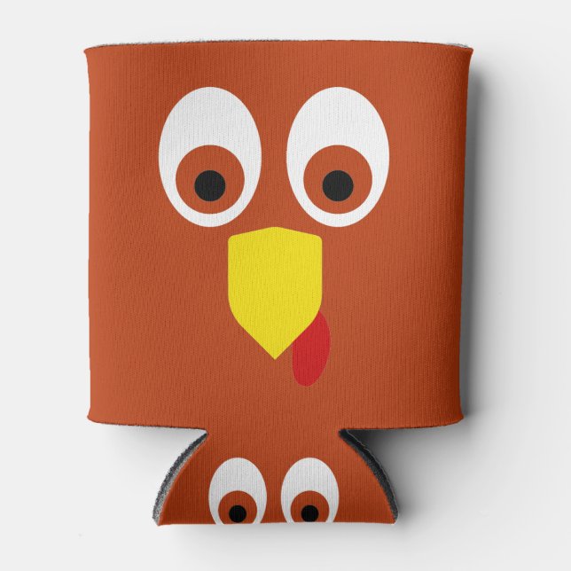 Porta-lata A Turquia de Ação de Graças (Frente)