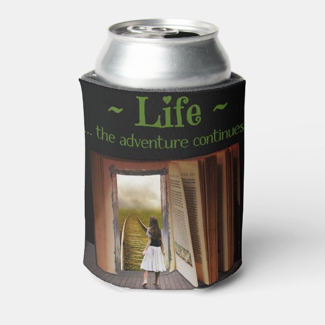 Porta-lata A vida, a aventura continua (Can Back)