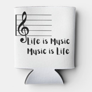Porta-lata A vida é música, a música é a vida