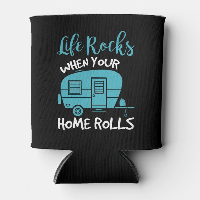 Porta-lata A vida roça quando sua casa rola o VV antigo (Frente)