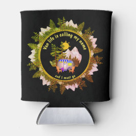 Porta-lata A VIDA VAN Personalizada CHAMA O MEU NOME Caçador