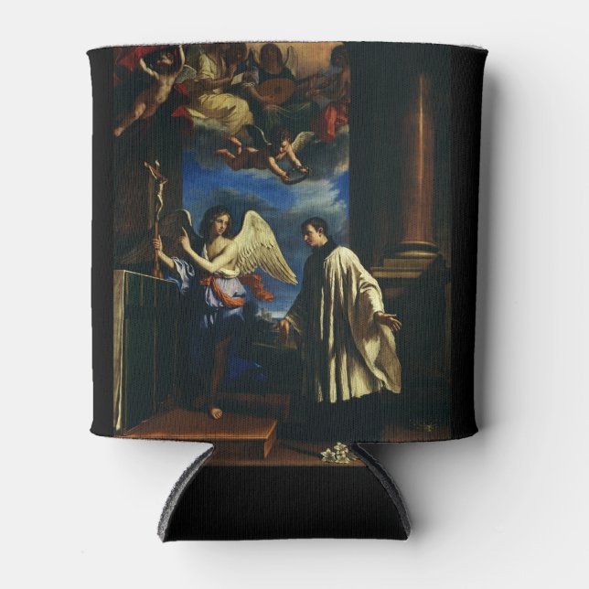 Porta-lata A vocação do Santo Aloysius Luigi Gonzaga (Frente)