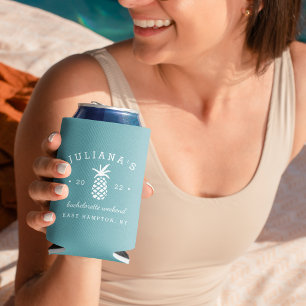 Porta-lata Abacaxi festa de solteira   Personalizado