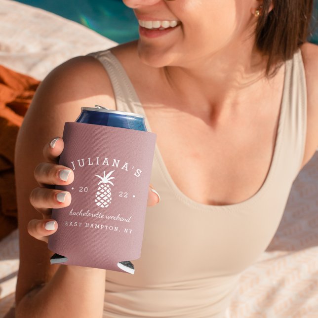 Porta-lata Abacaxi festa de solteira | Personalizado (Criador carregado)
