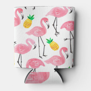 Porta-lata Abacaxi Tropical Flamingo Flamingo: Conjunto de Aq