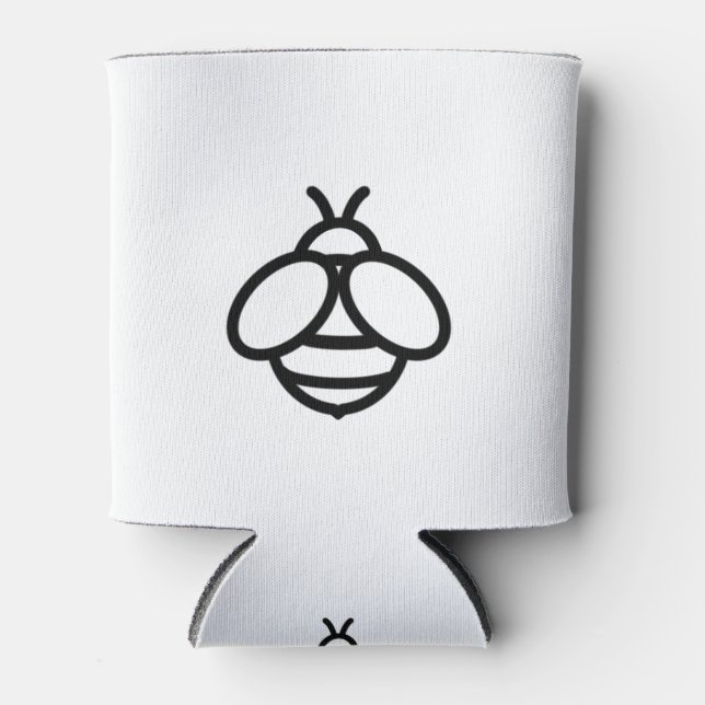 Porta-lata abelha-de-bumblebee inseto-de-bólar (Frente)