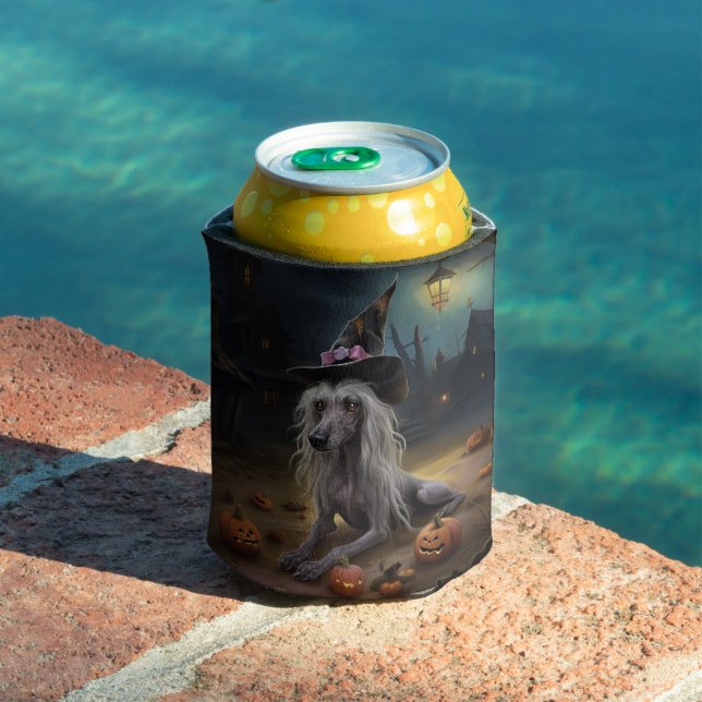 Porta-lata Abóboras Crestadas Chinesas Halloween Assustador  (Piscina in situ)