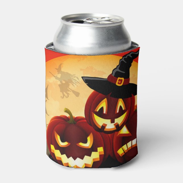 Porta-lata Abóboras de Halloween (Can Front)